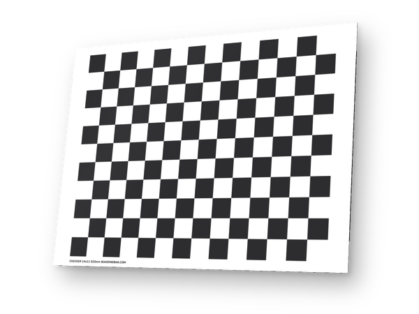 棋盘格标定板示意图